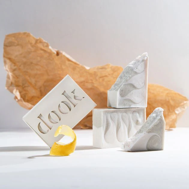 Salt soap Bergamot/juniper/rose geranium, 120g