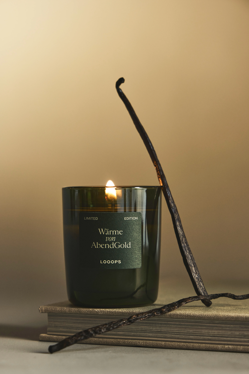 Wärme von AbendGold Duftkerze, 250g