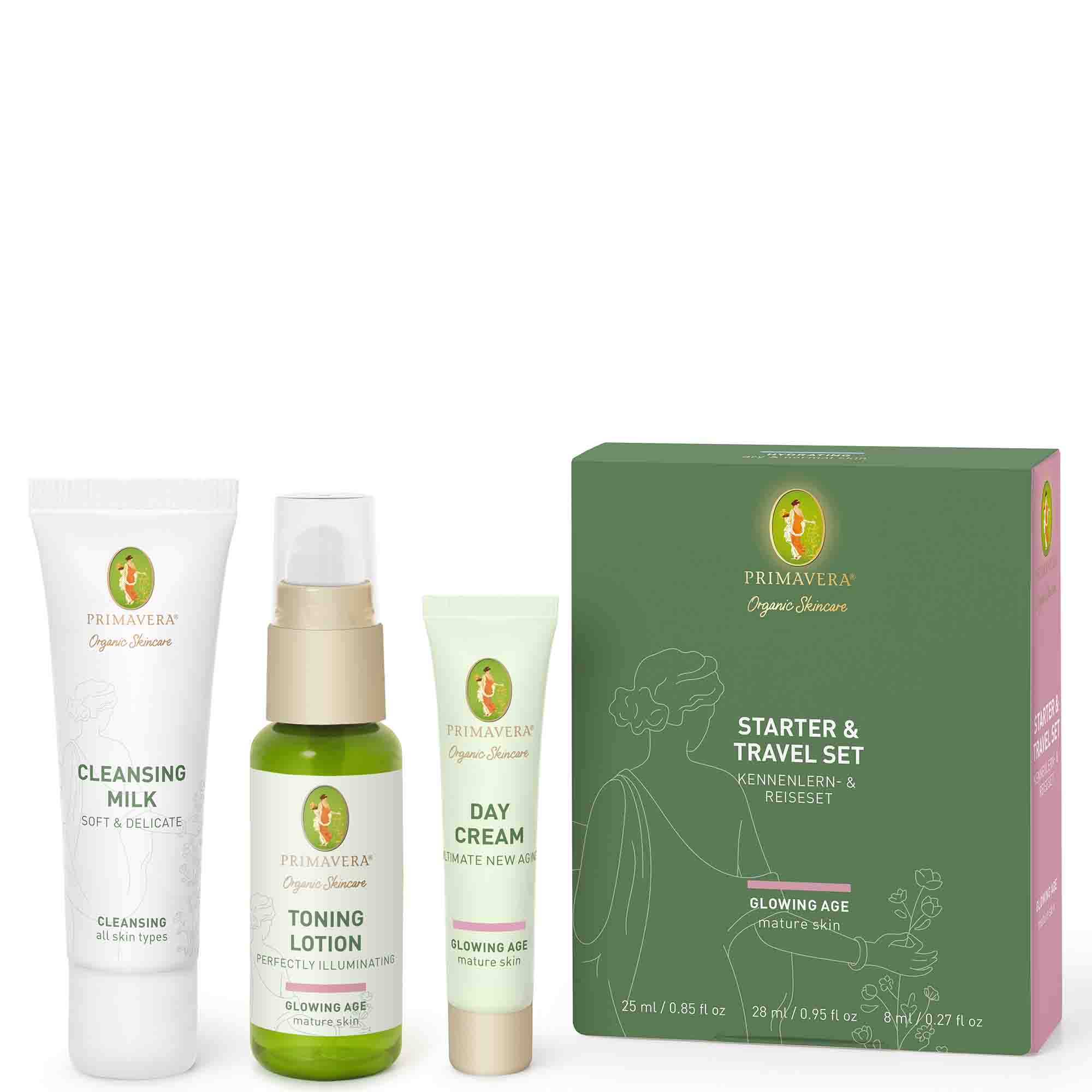 Starter & Travel Set Glowing Age