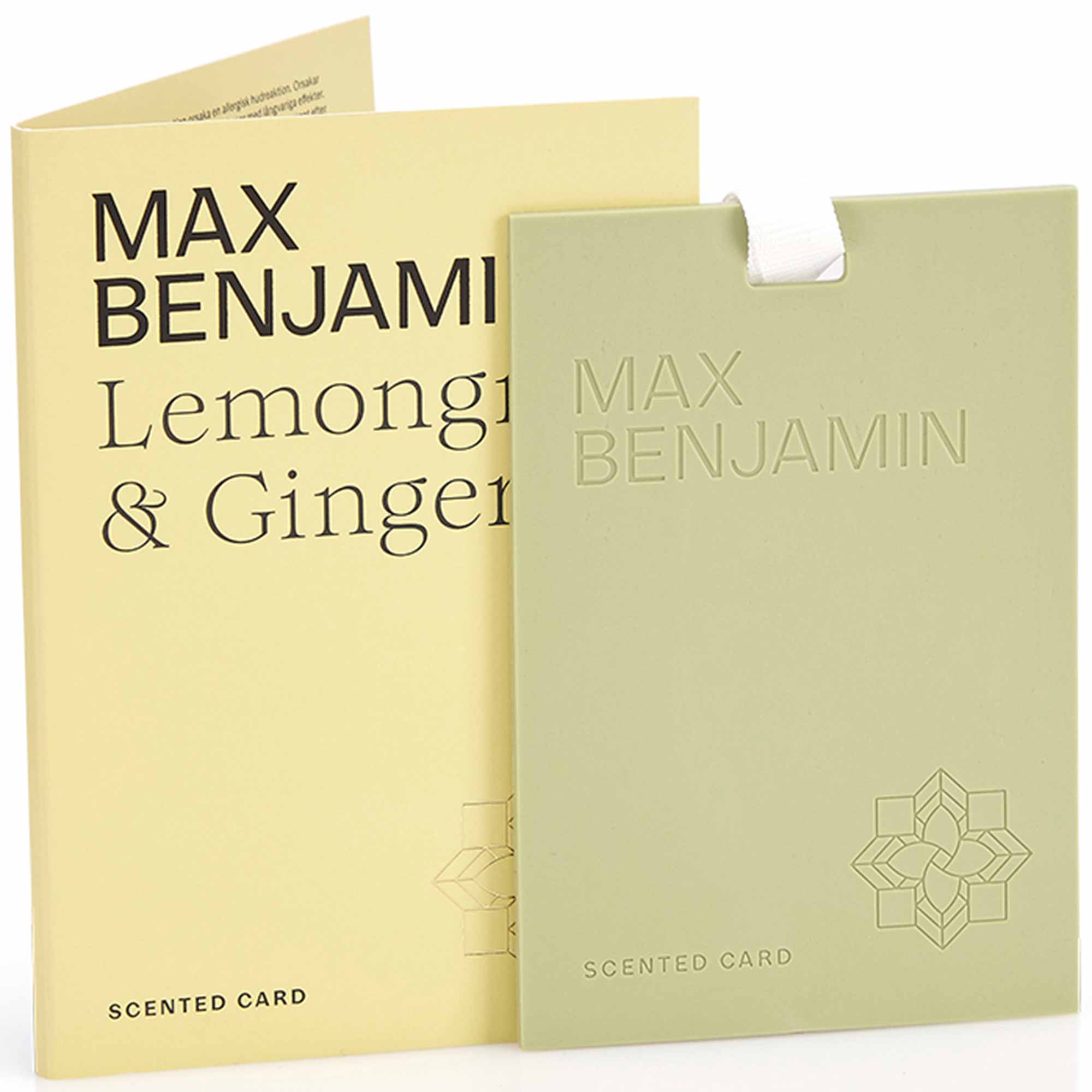 Fragrance card Lemongrass & Ginger