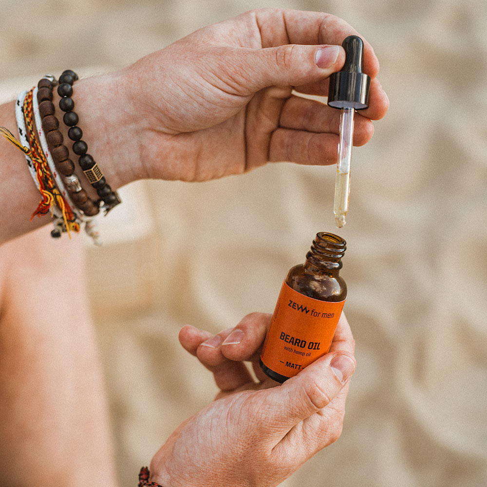 Beard Oil with Hemp Oil shine, 30ml