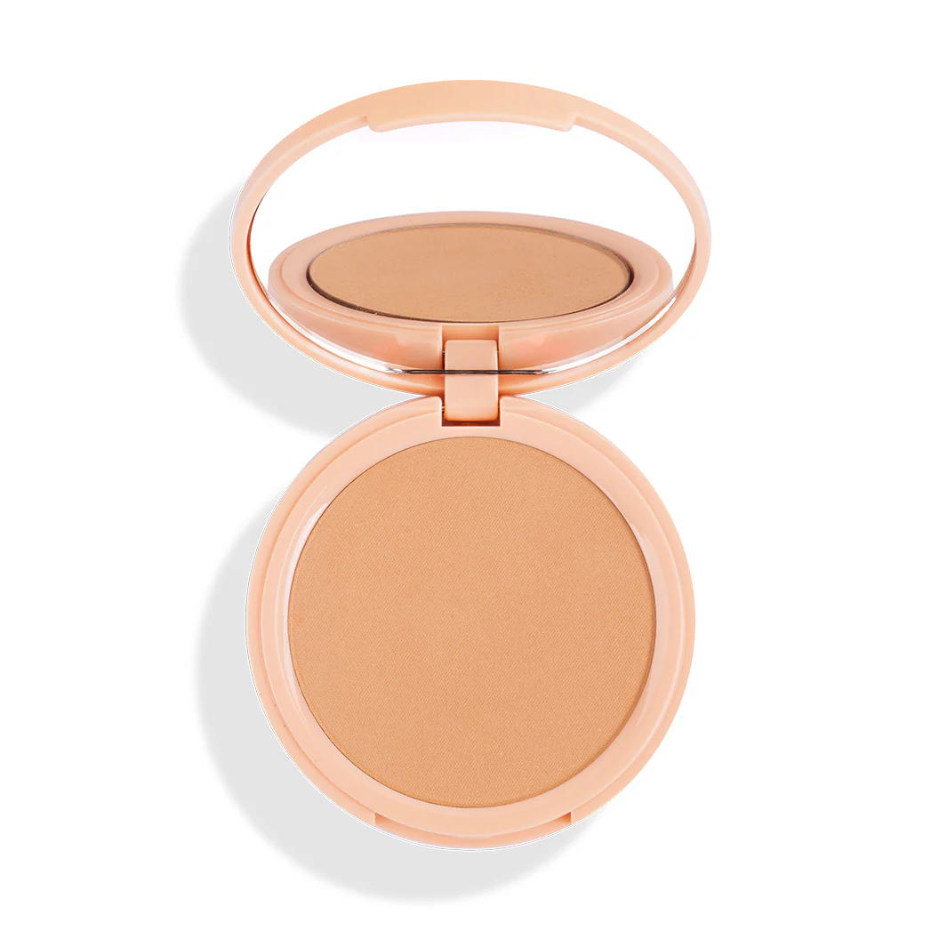 Mattifying powder SPF15, 02 sweet peach