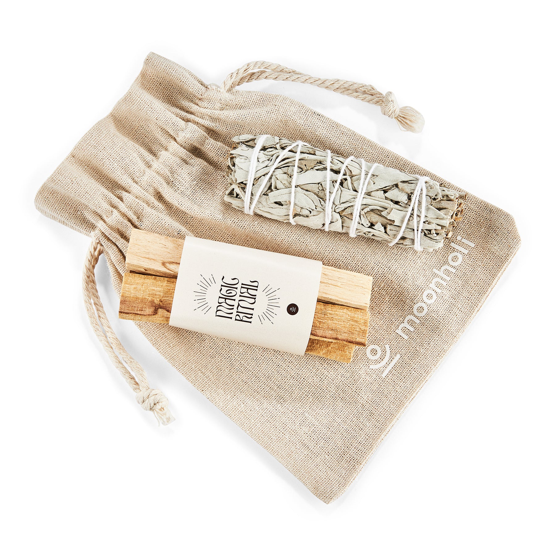 Räucherset Palo Santo & weißer Salbei