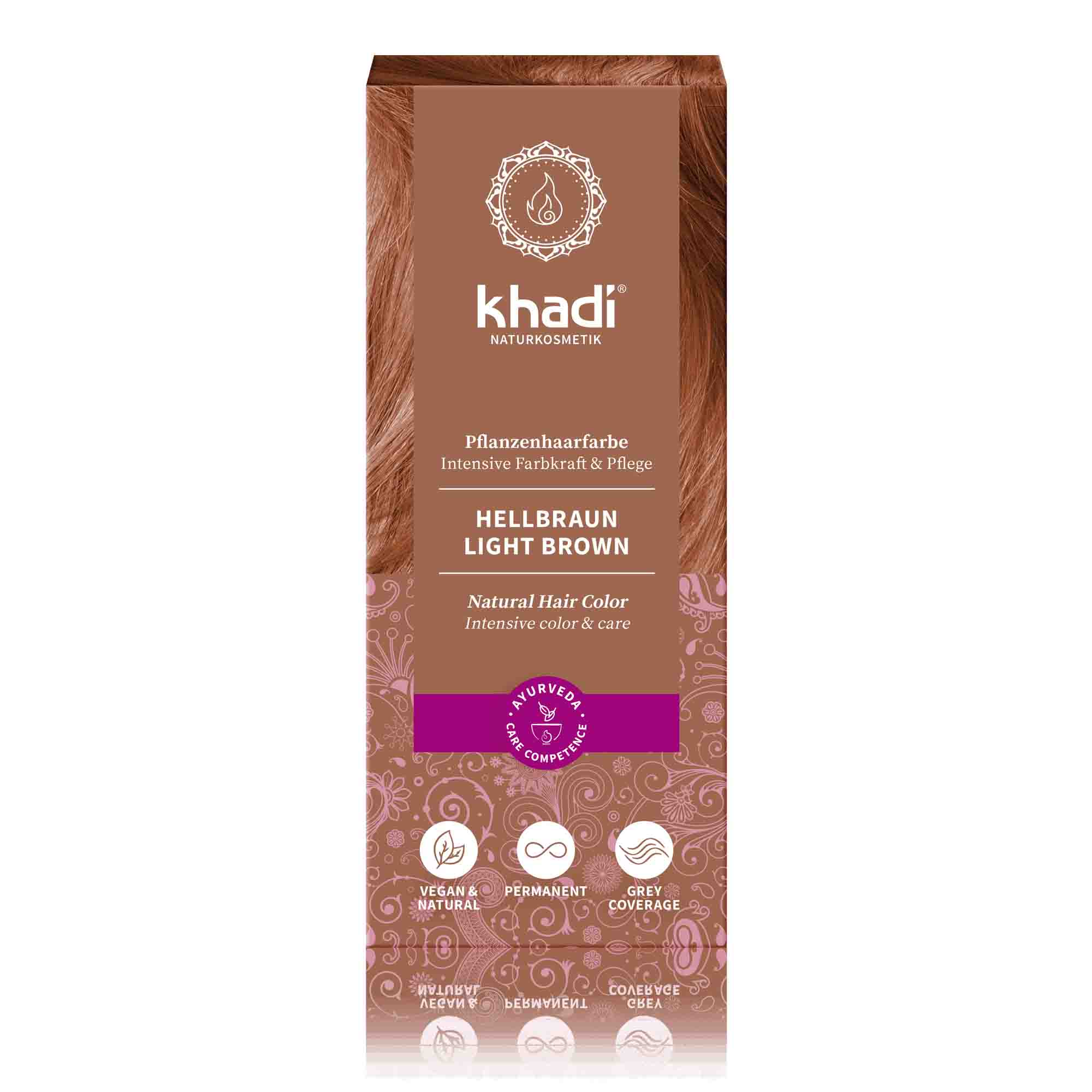 khadi-pflanzenhaarfarbe-hellbraun-12437-kh-phf-6-de Pflanzenhaarfarbe Hellbraun, 100 g