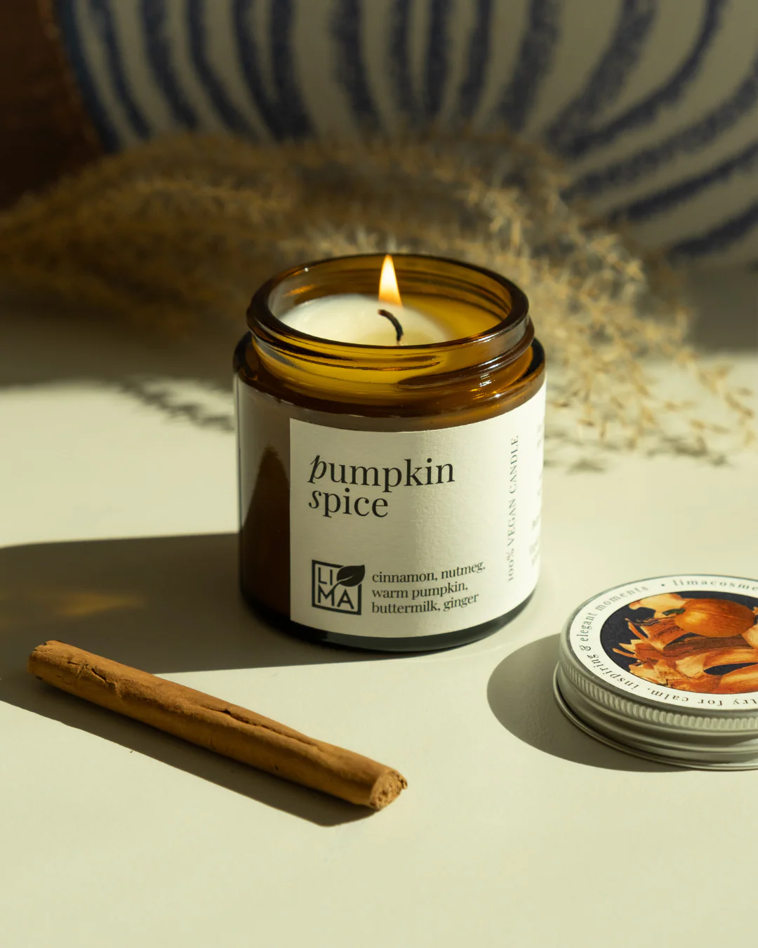 Duftkerze Pumpkin Spice, 120ml