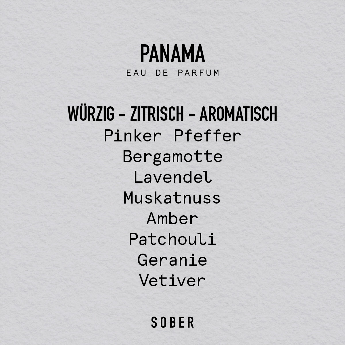 PANAMA Eau de Parfum, 50 ml