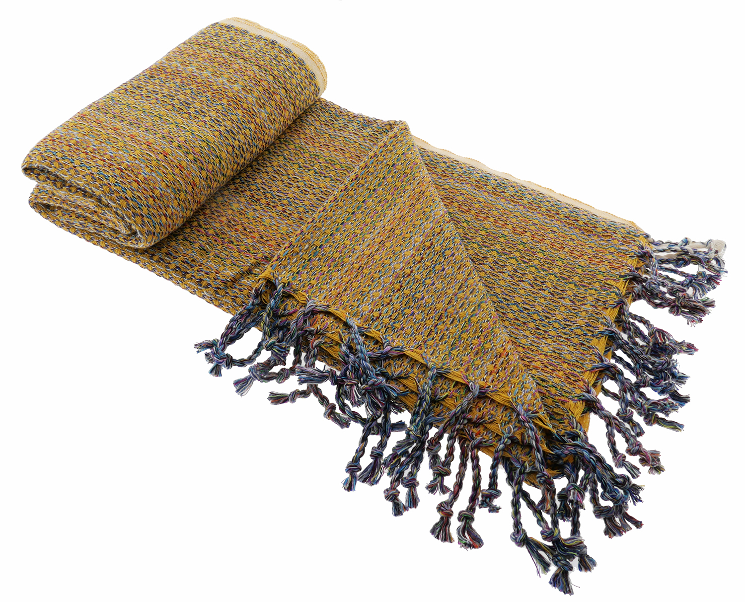 Hamam Badetuch Multicolour gelb
