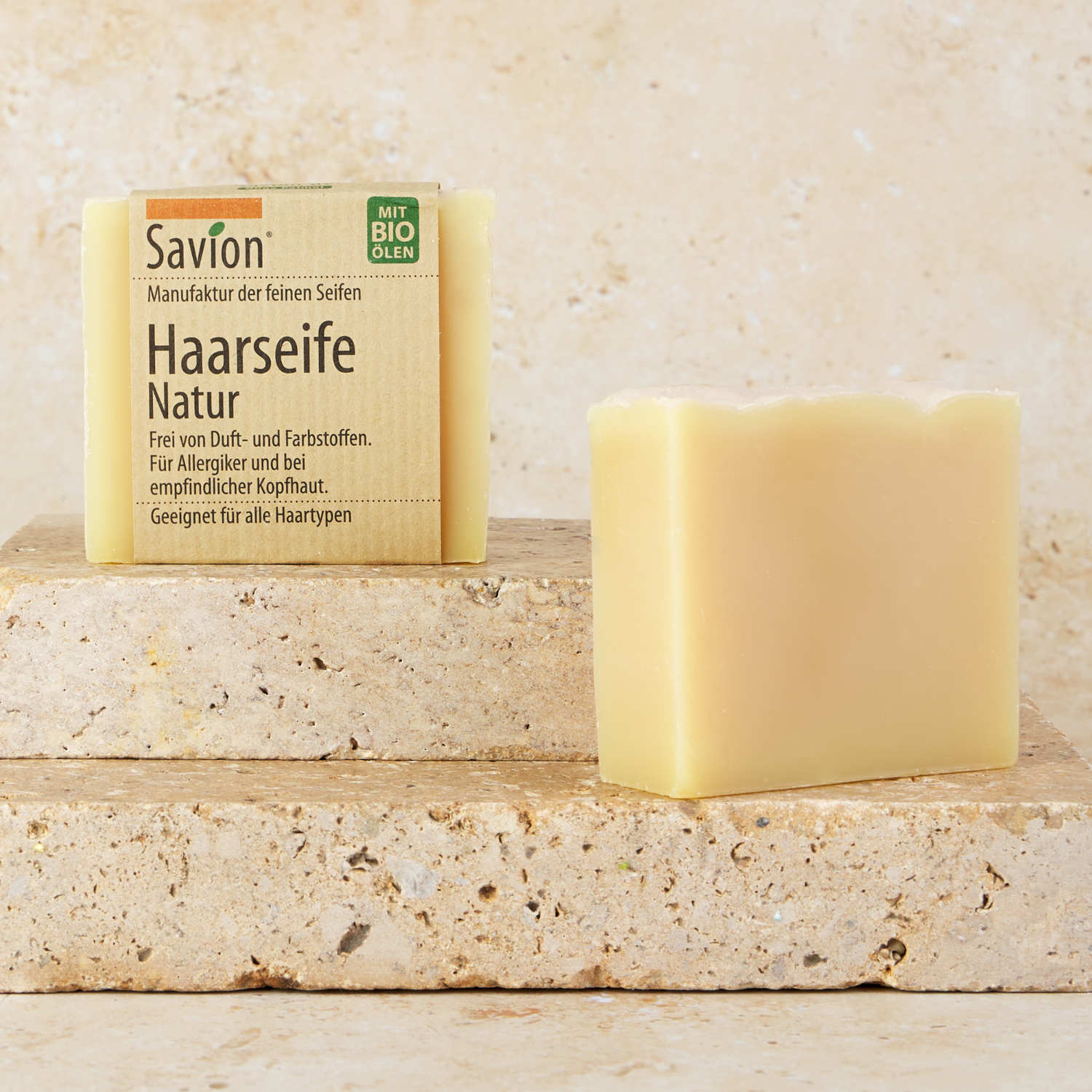 Haarseife Natur, 85g