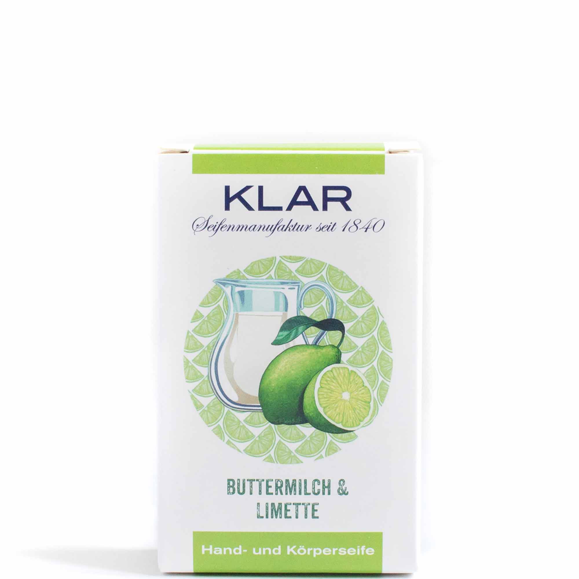 Butter Milk & Lime Soap (palm oil free) 100g