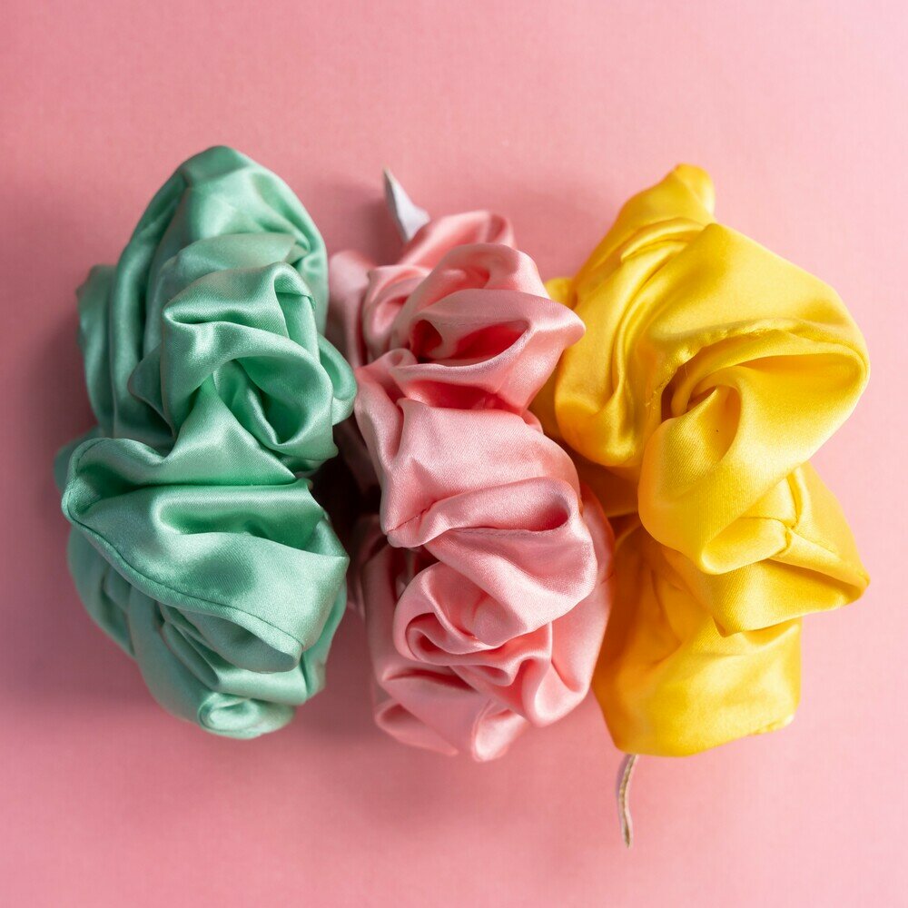 PURE SILK SCRUNCHIE sundrop