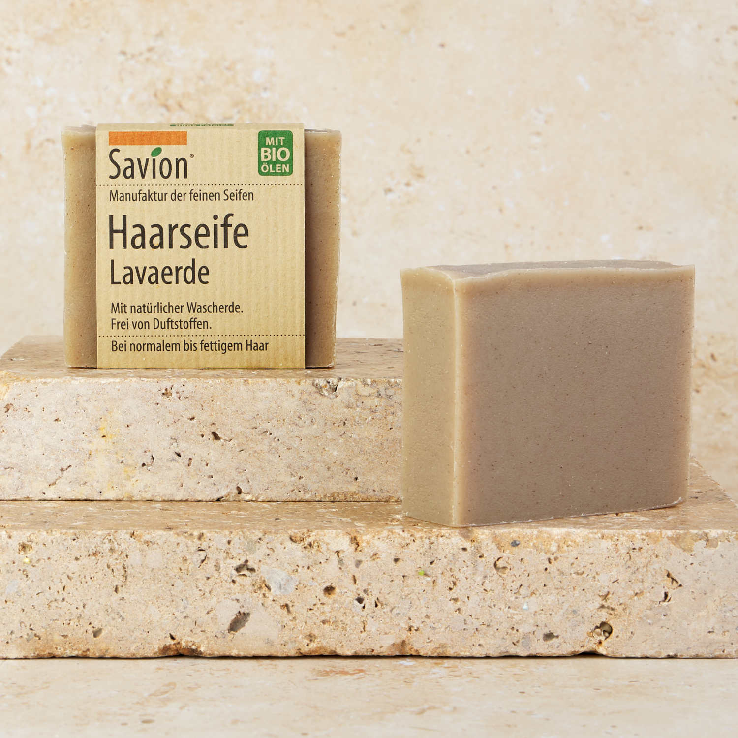 Haarseife Lavaerde, 85g