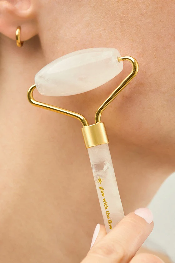 Rouleau de massage pour le visage ROCK QUARTZ