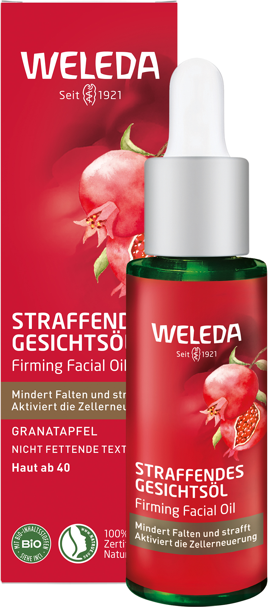 Granatapfel Straffendes Gesichtsöl, 30 ml
