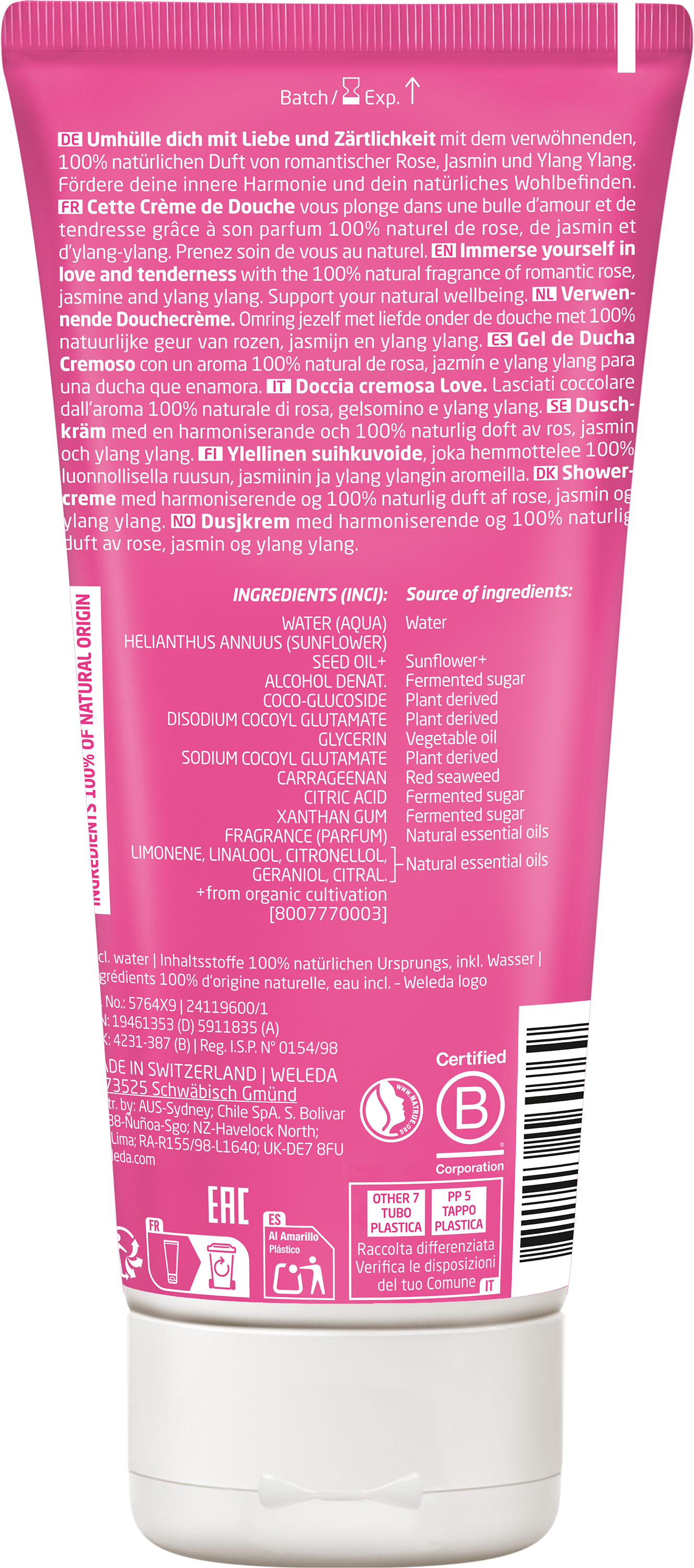 Aroma Shower Love, 200ml