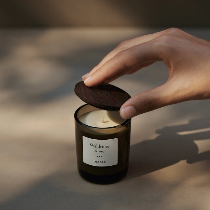 Bougie parfumée Repos en forêt, 75 g