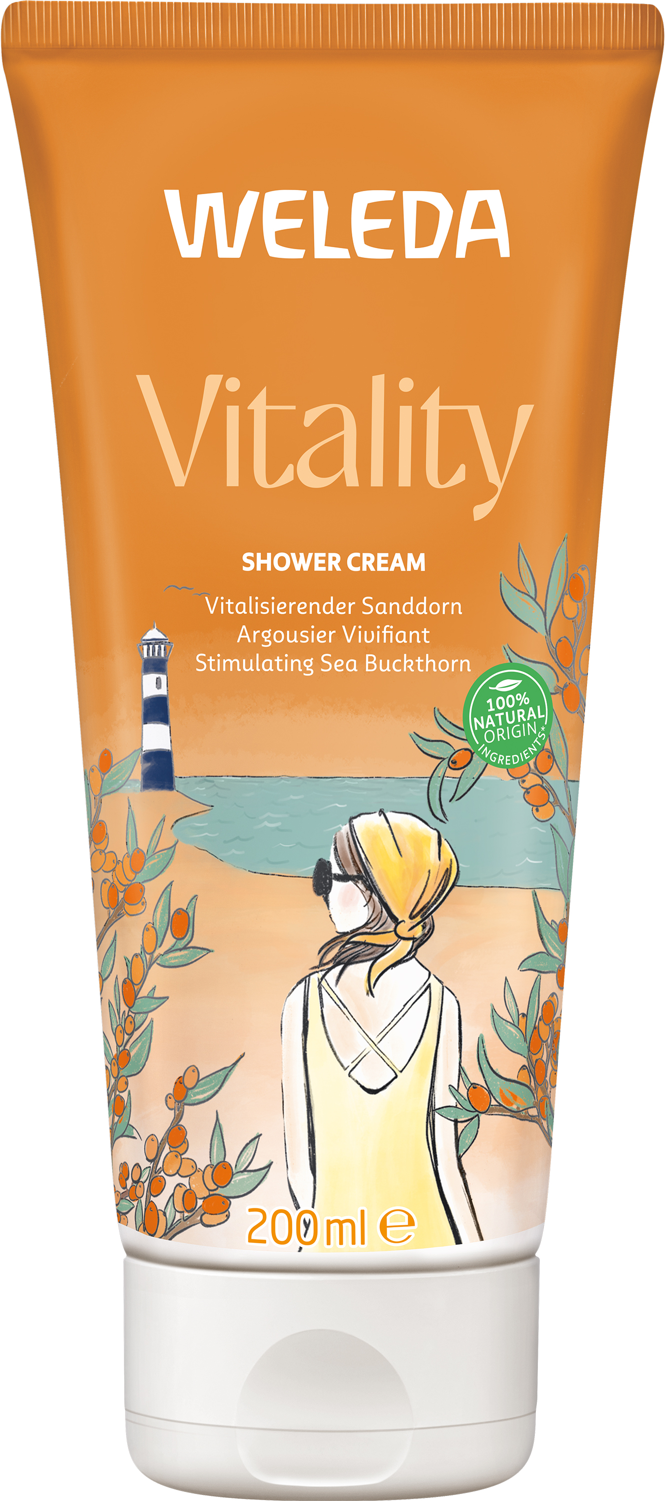 Sanddorn Vitality Vitalisierungsdusche 200 ml