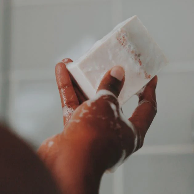 Salt soap Tangerine/Bergamot/Rosemary/Cedar, 120g