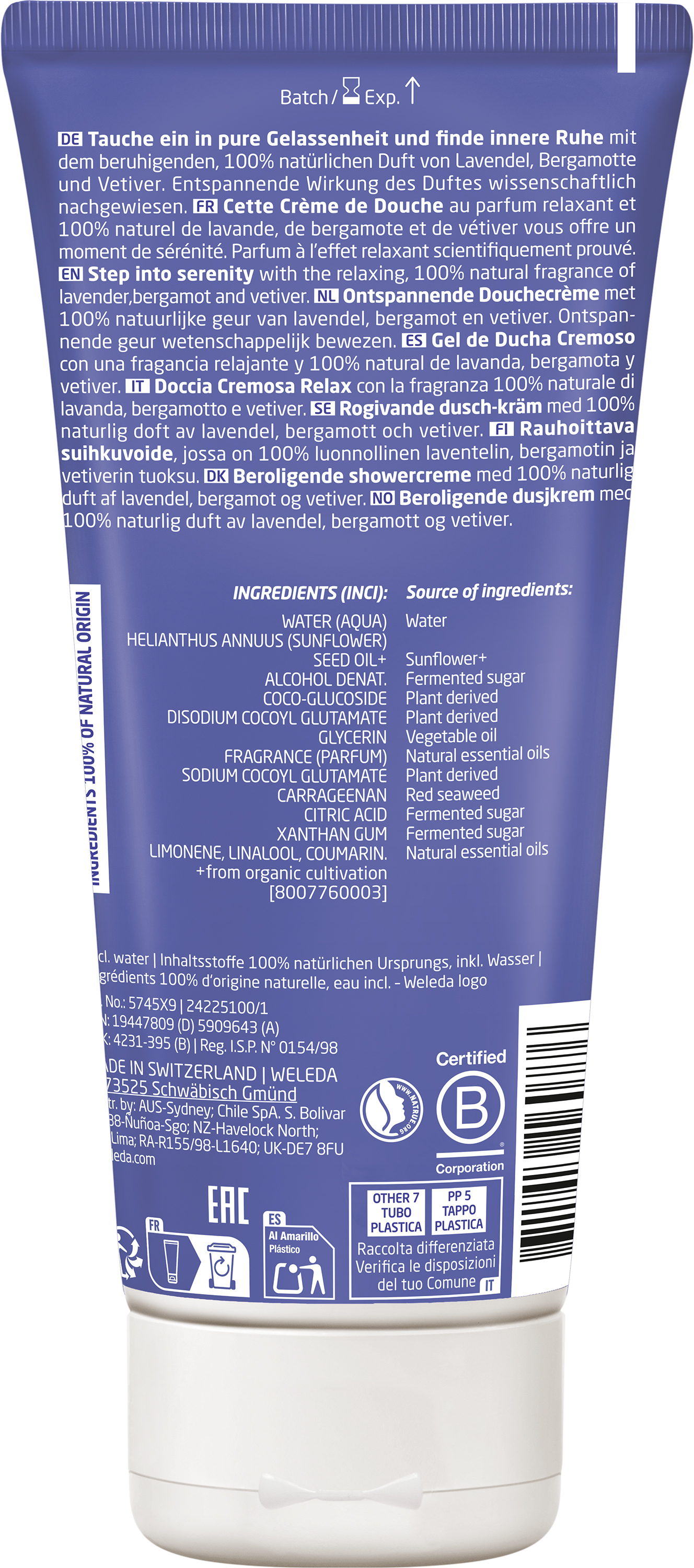 Aroma Shower Relax, 200ml