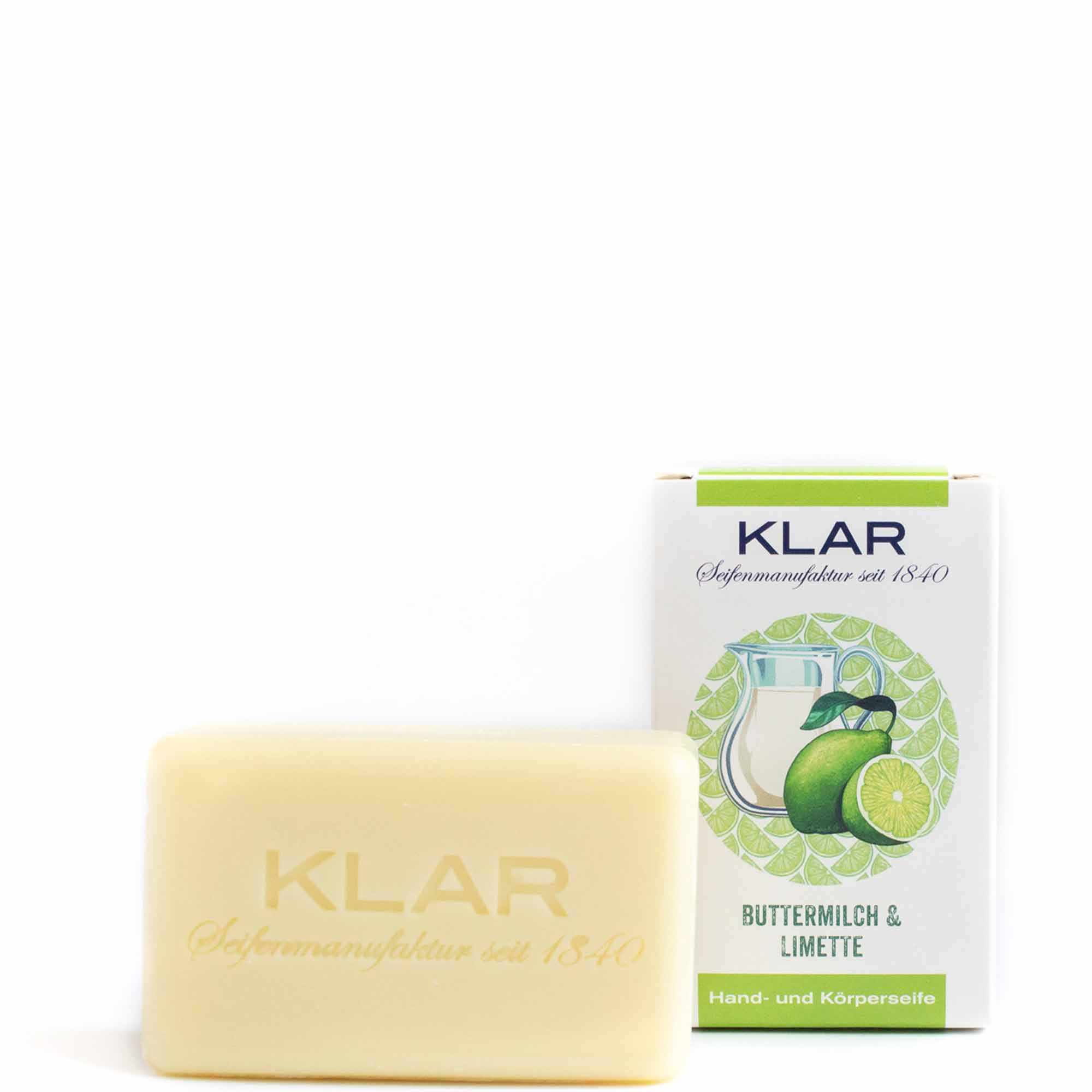 Butter Milk & Lime Soap (palm oil free) 100g