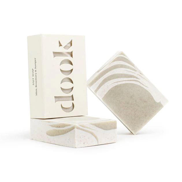 Salt soap Mint/Rosemary/Juniper, 120g