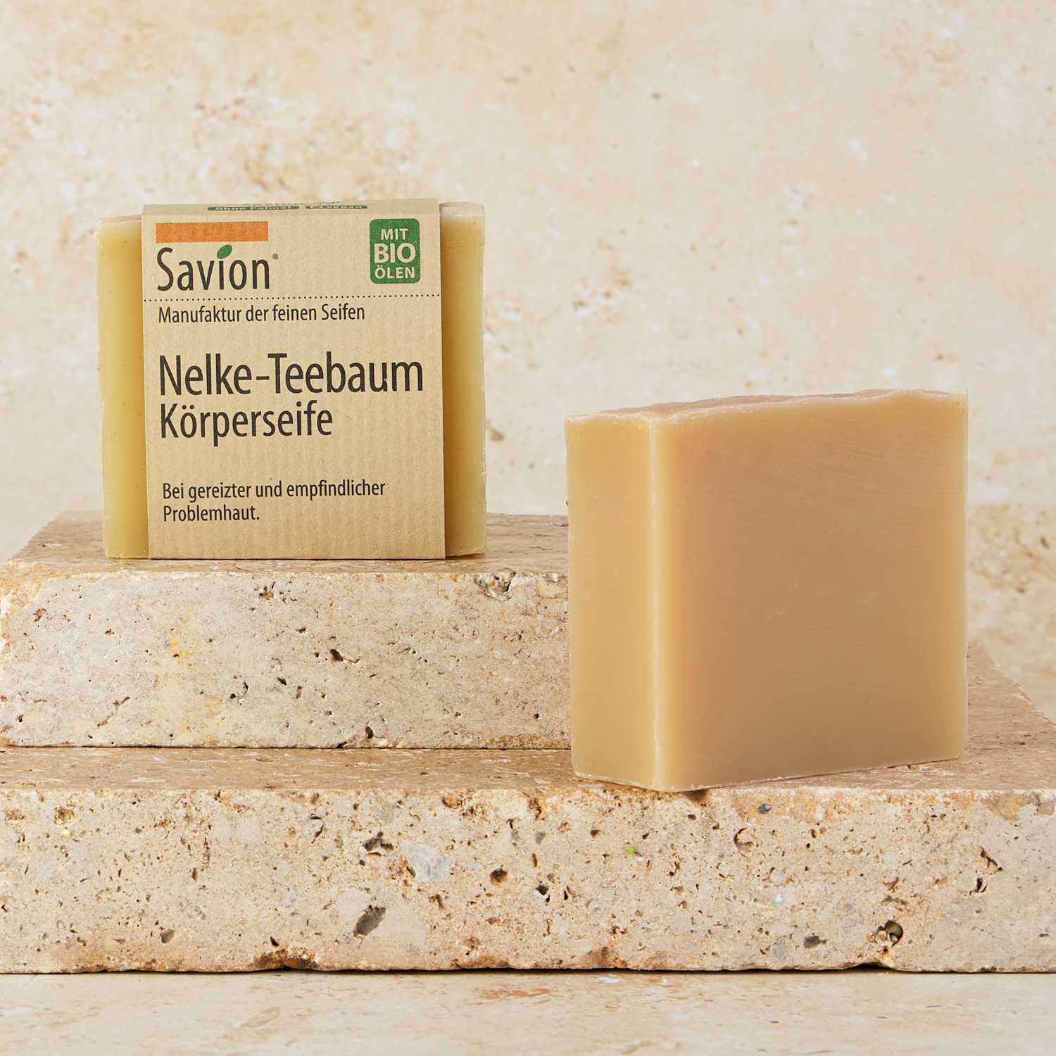 Körperseife Nelke-Teebaum, 80g