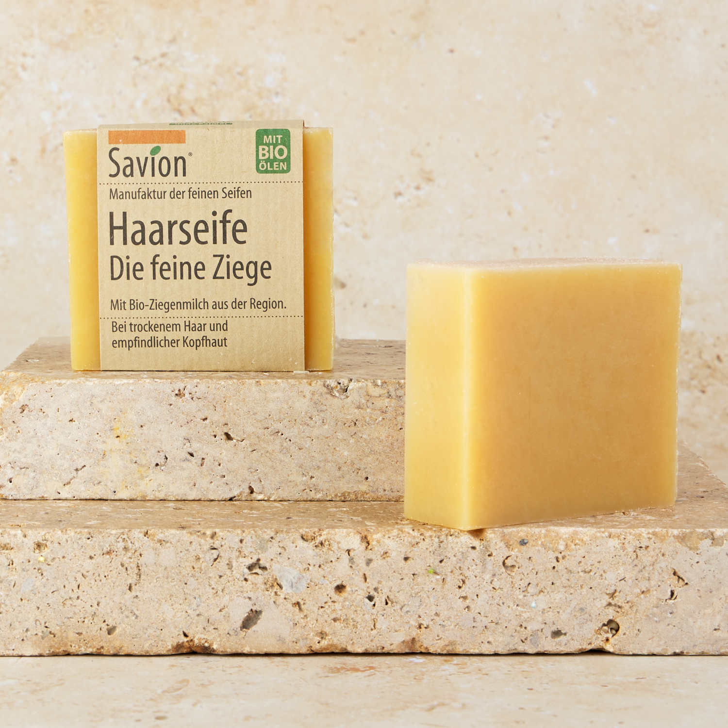 Haarseife Ziegenmilch, 85g