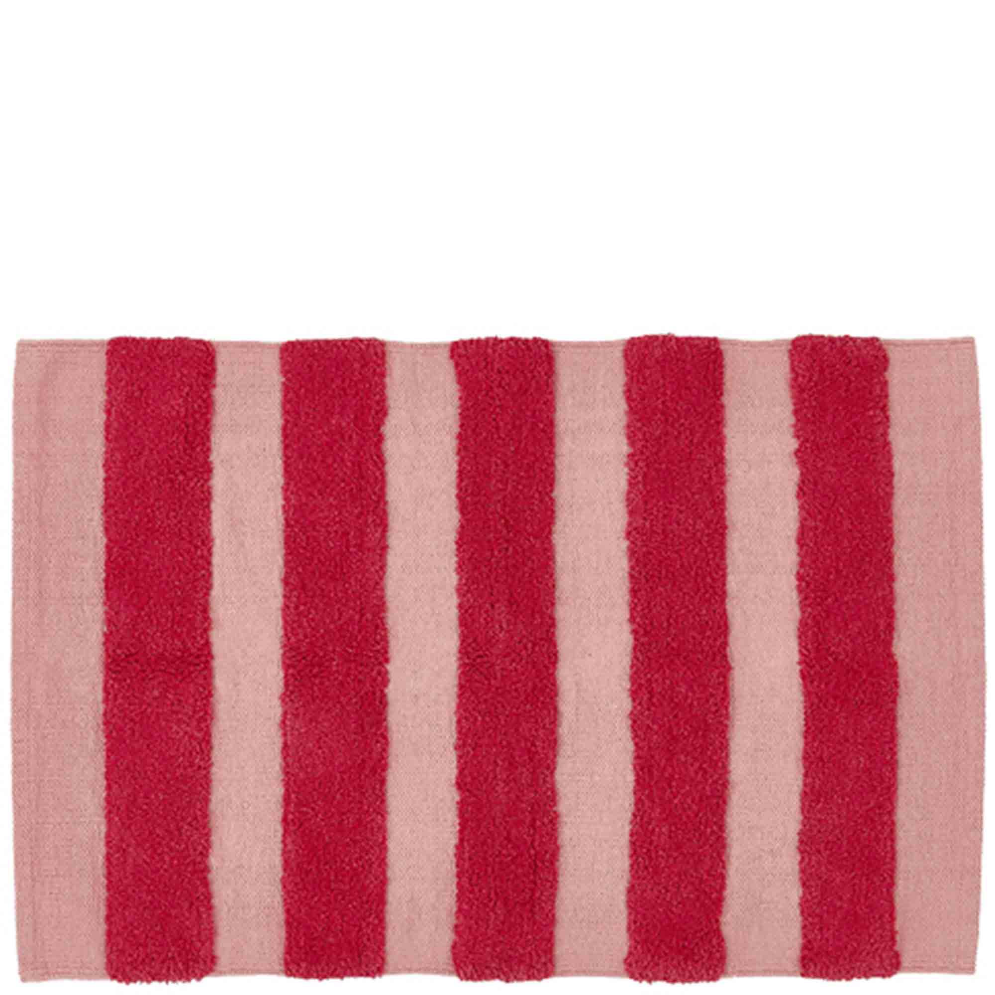 Baumwollteppich SUGAR, Himbeer/Rosa, oekotex, 60x90cm