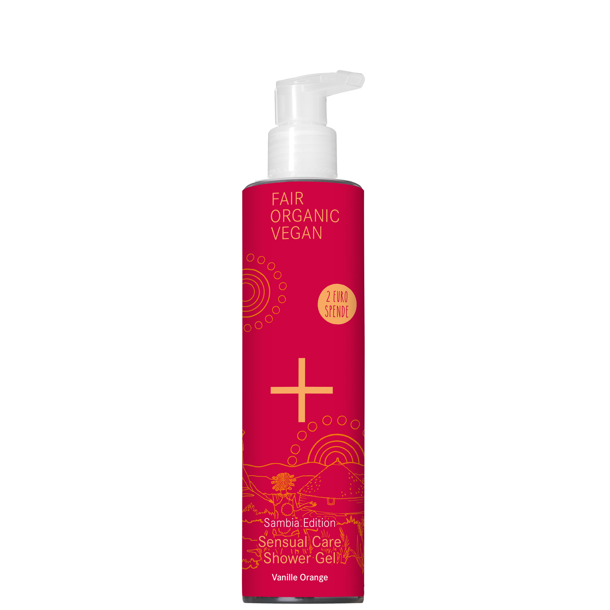 Sensual Care Shower Gel Vanille Orange 250ml
