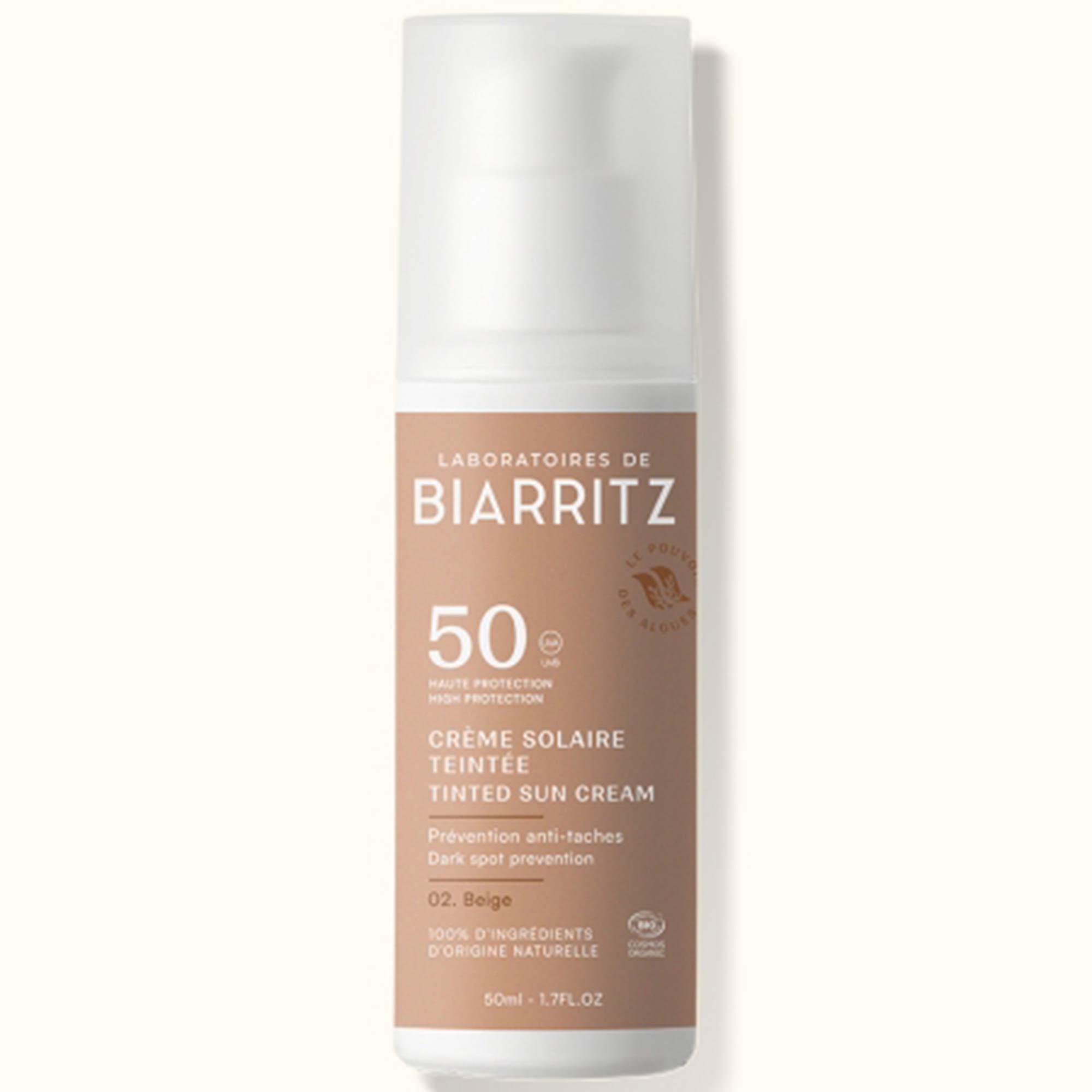 Sonnencreme beige getönt LSF 50, 50ml