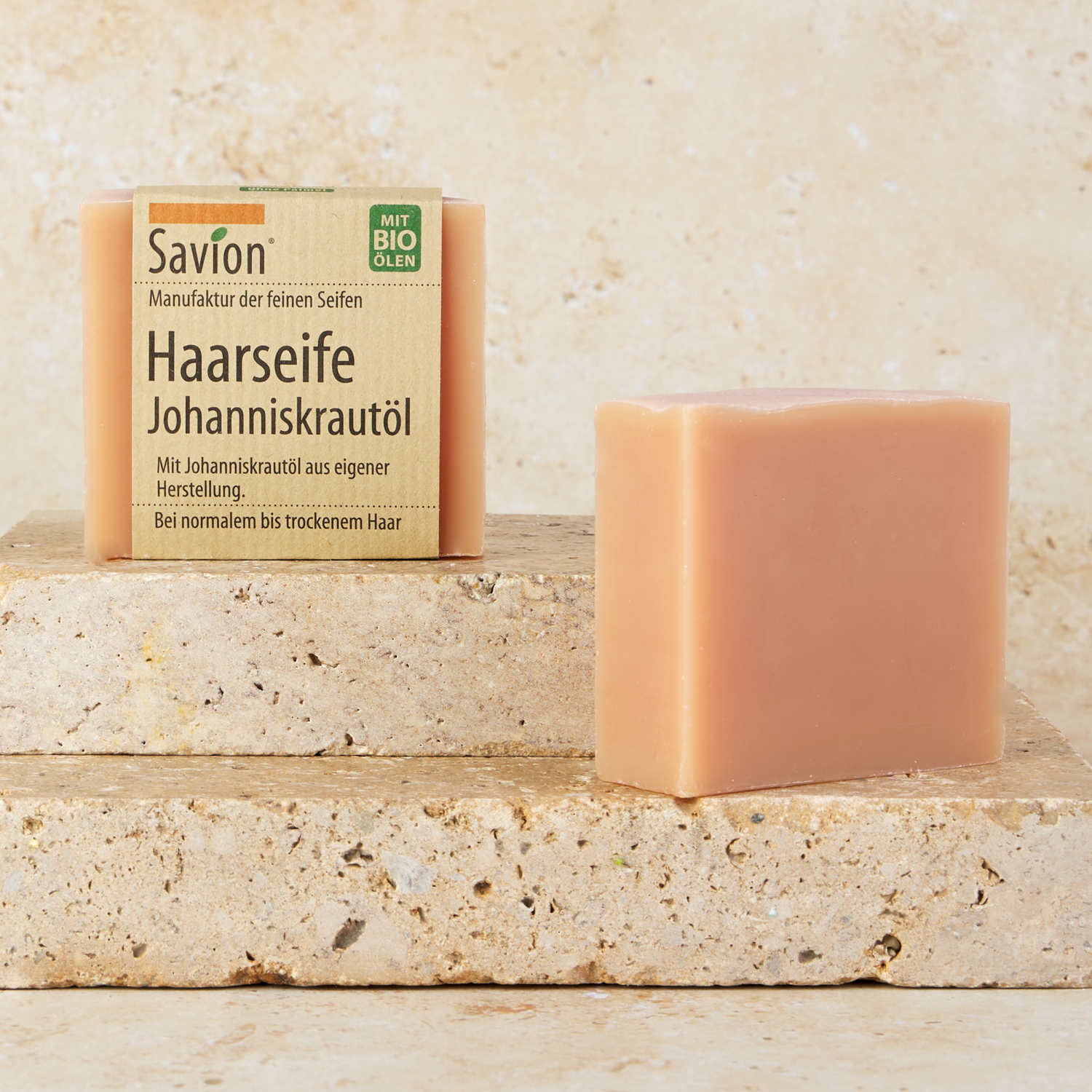 Haarseife Johanniskrautöl, 85g