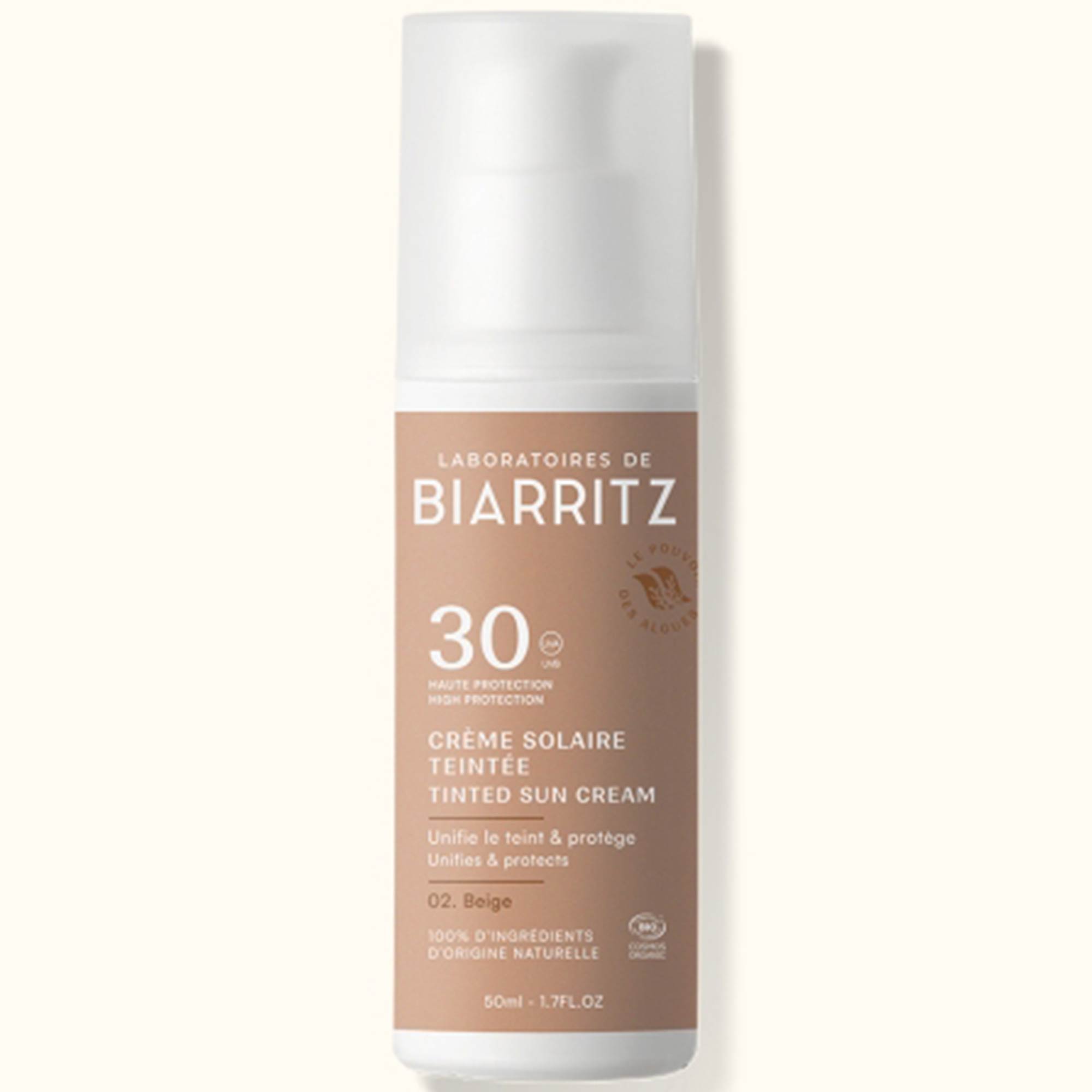 Sonnencreme beige getönt LSF 30, 50 ml