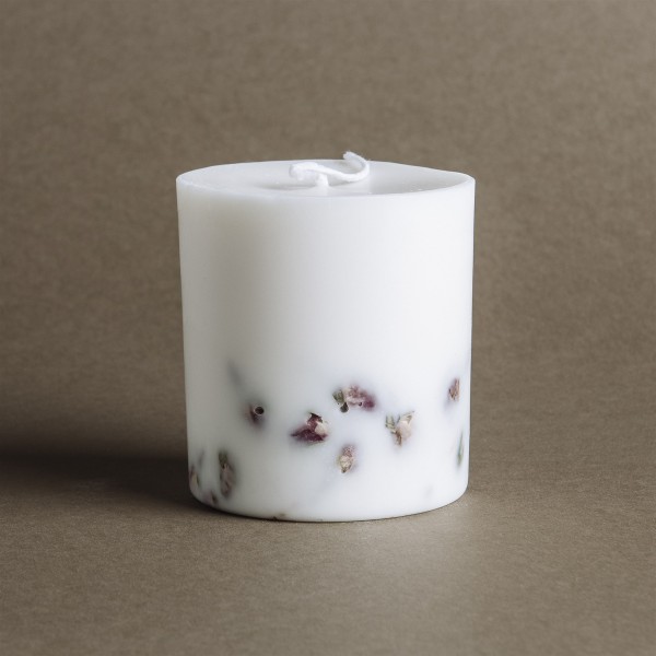Rose-pillar-candle_1_600x600 Sojawachs Kerze "Rose" 515ml