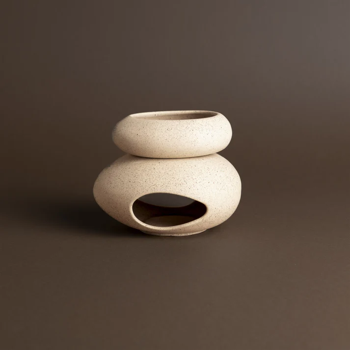 Duftlampe beige