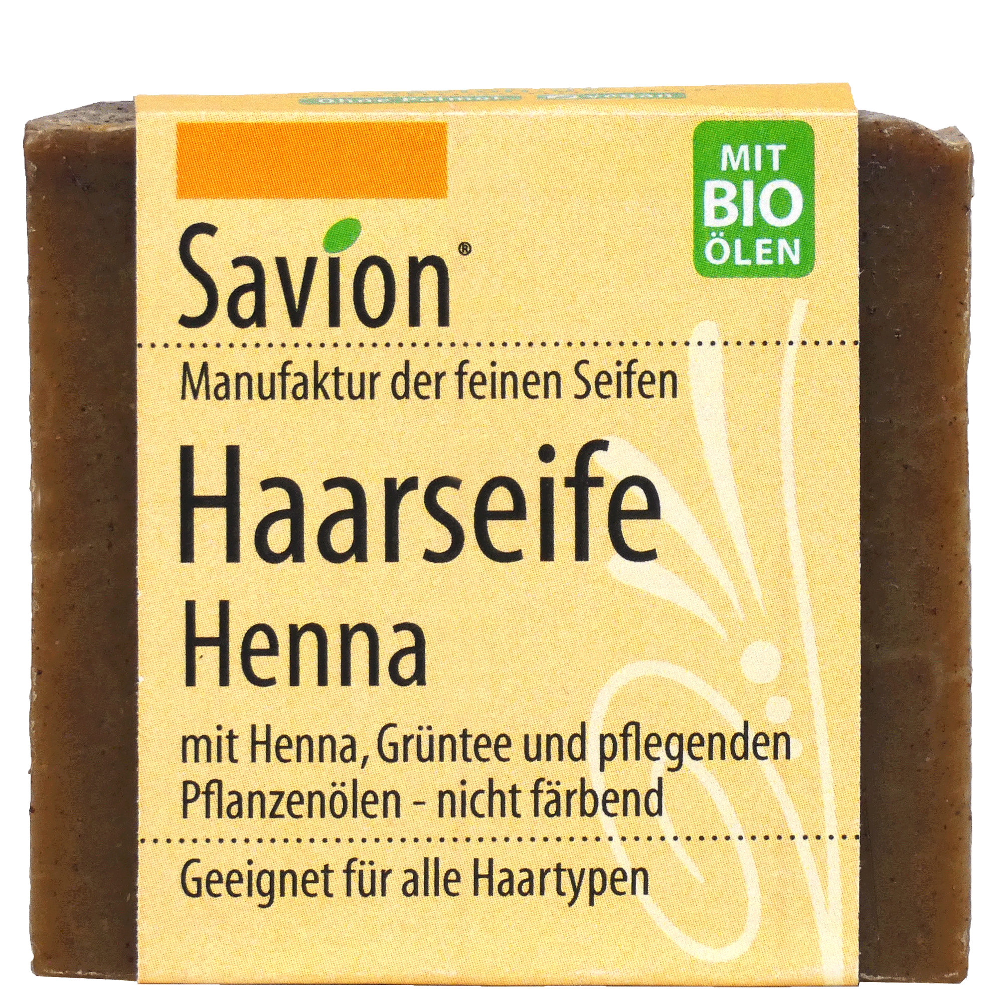 haarseife-henna-85g-savion-1 Haarseife-Henna-85g