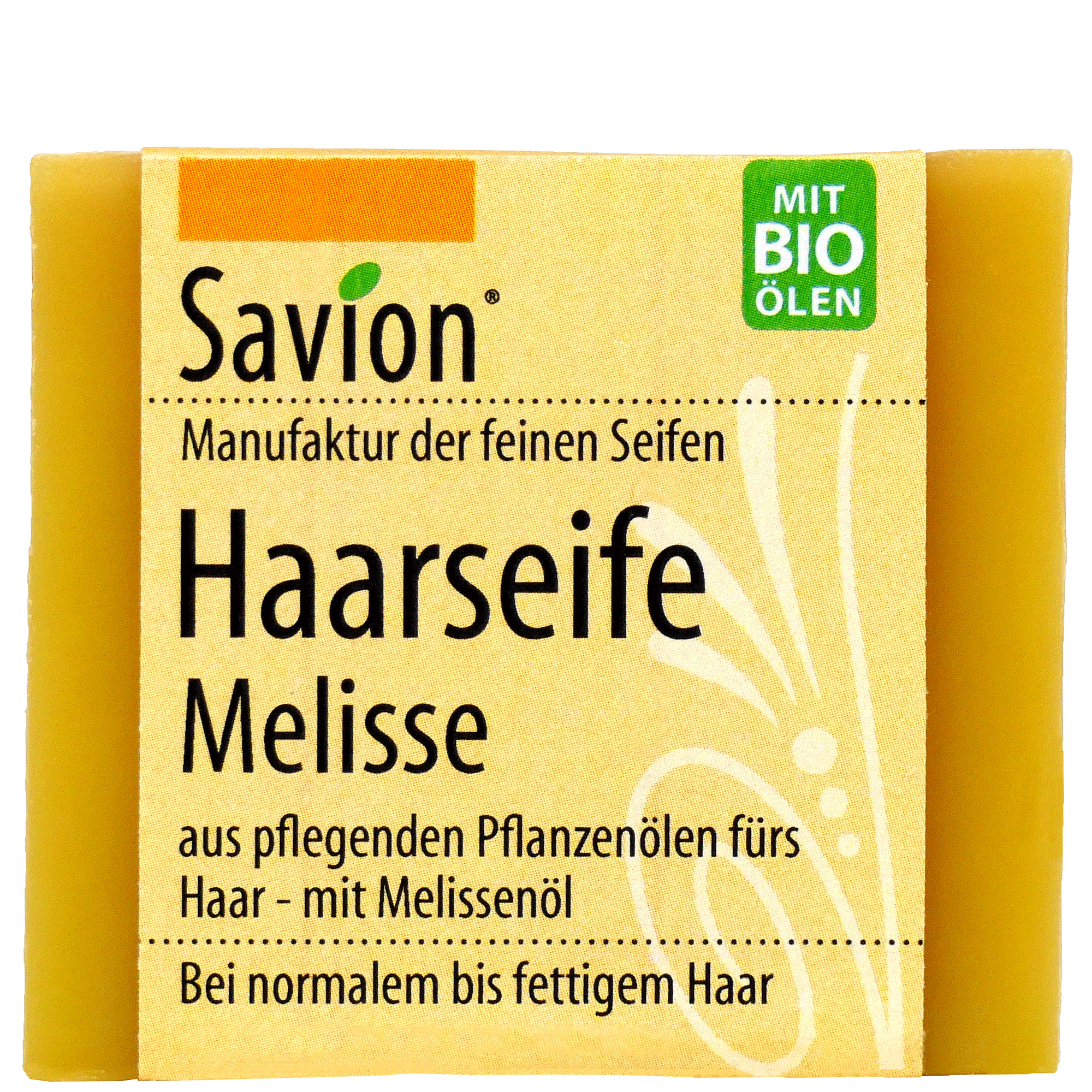haarseife-melisse-85g-savion-1 Haarseife-Melisse-85g