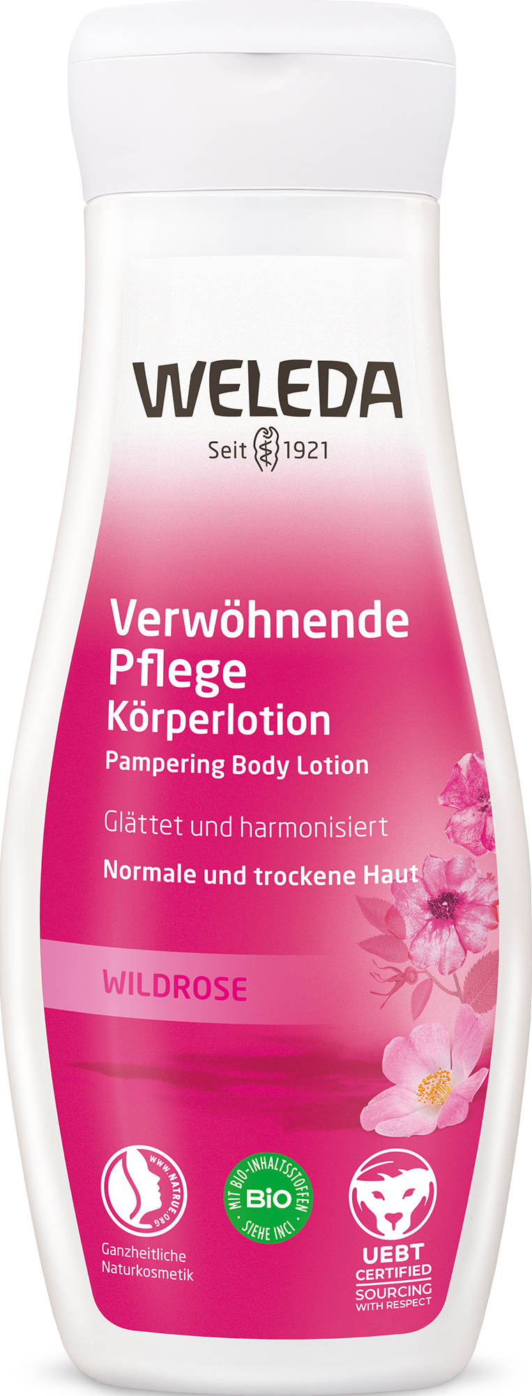 Wildrosen Verwöhnende Pflegelotion, 200ml