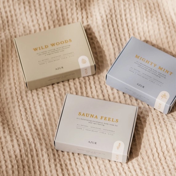 SAUNA FEELS exfoliating soap, 100g