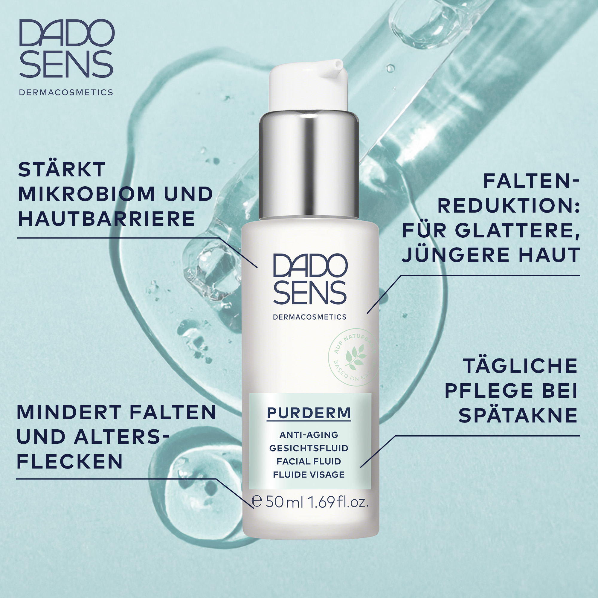 PURDERM ANTI-AGING-FLUID, 50ml