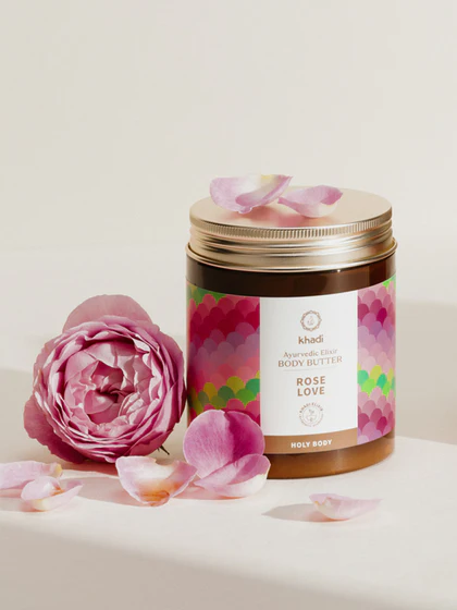Bodybutter-rose-love-holybody-khadi Rose Love Body Butter, 250ml