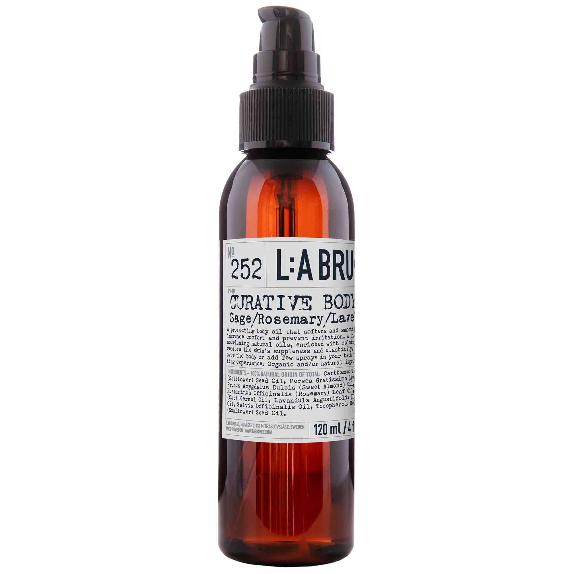 Body Oil Lavender Rosemary Lavender & Sage, 120 ml