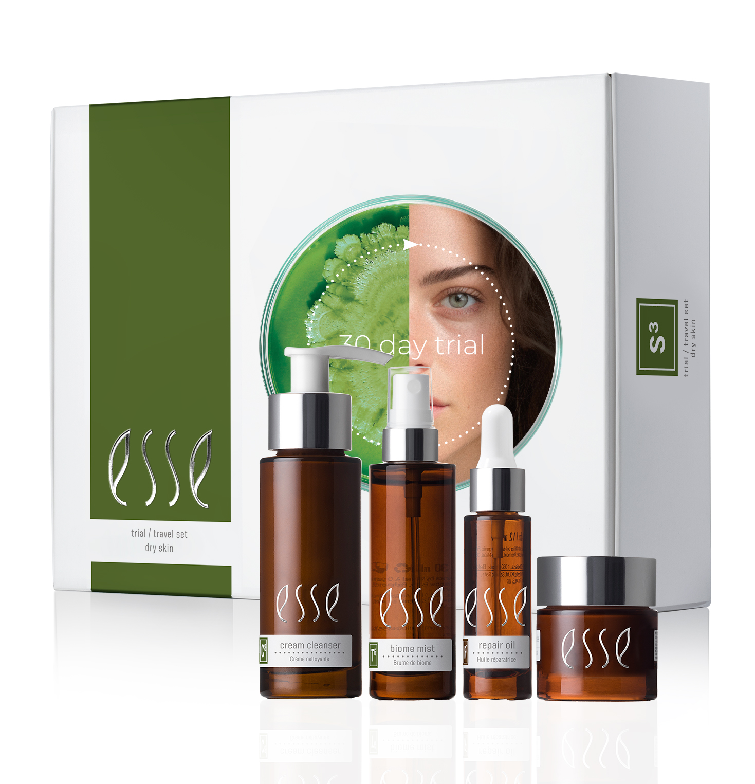 Trial Pack 30 Days Dry Skin