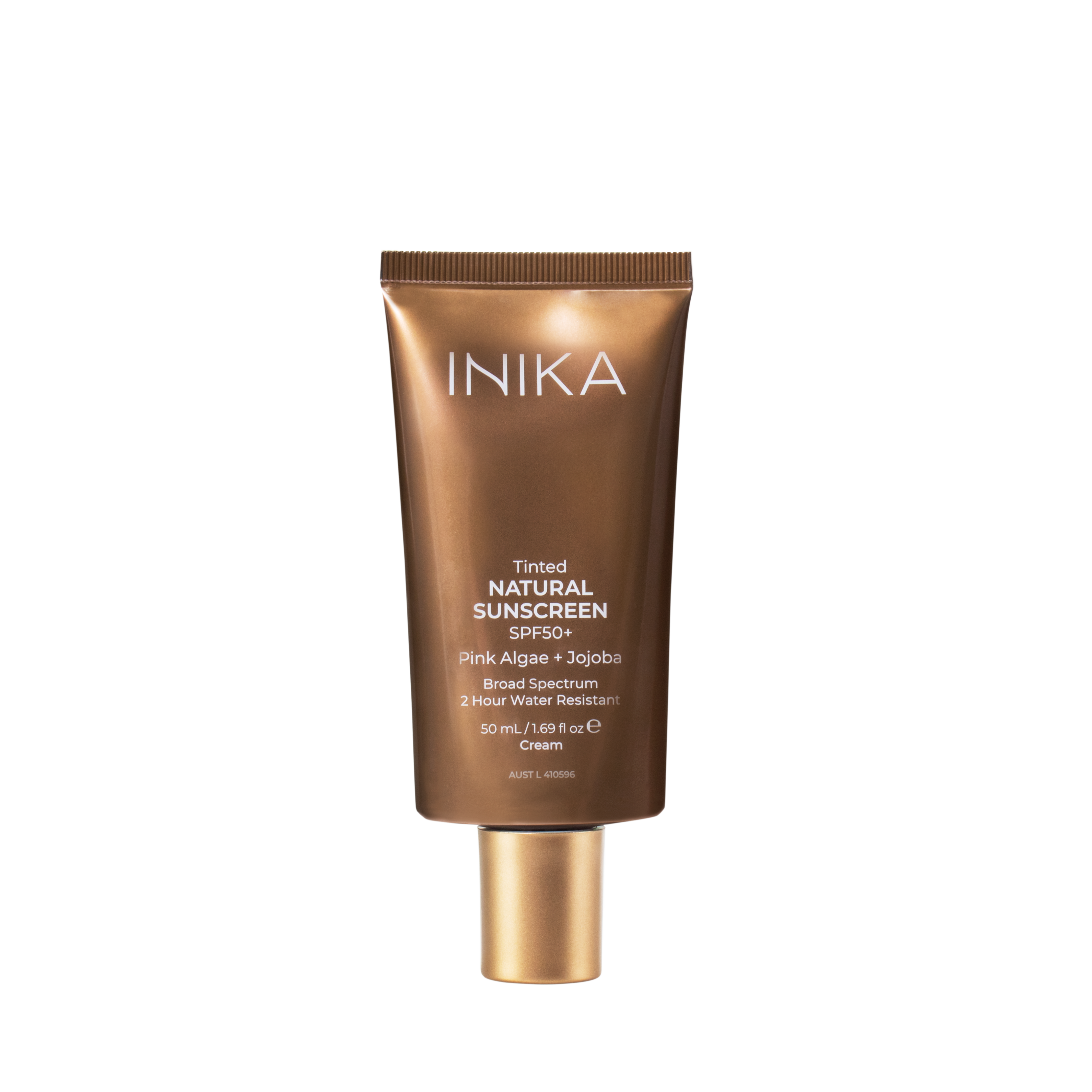 Tinted-Natural-Sunscreen-SPF50-front-lid-on-by-Inika-Organic_EAN-9339527010089