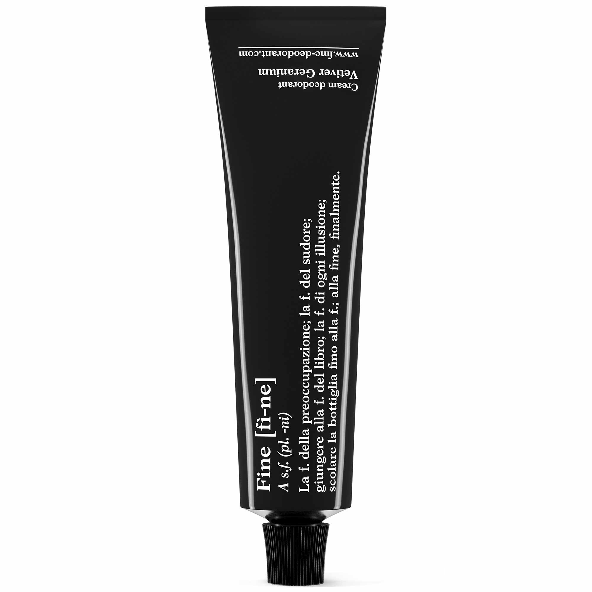 Deodorant Cream Vetiver Geranium, 40 g Tube
