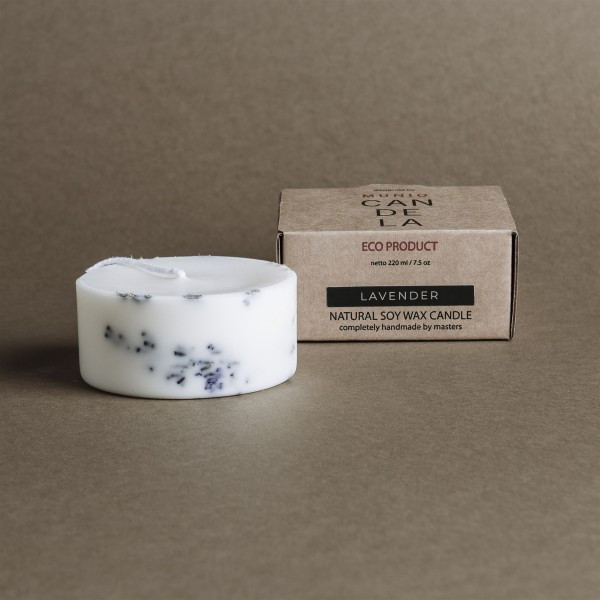 Lavender" soy wax candle 220ml