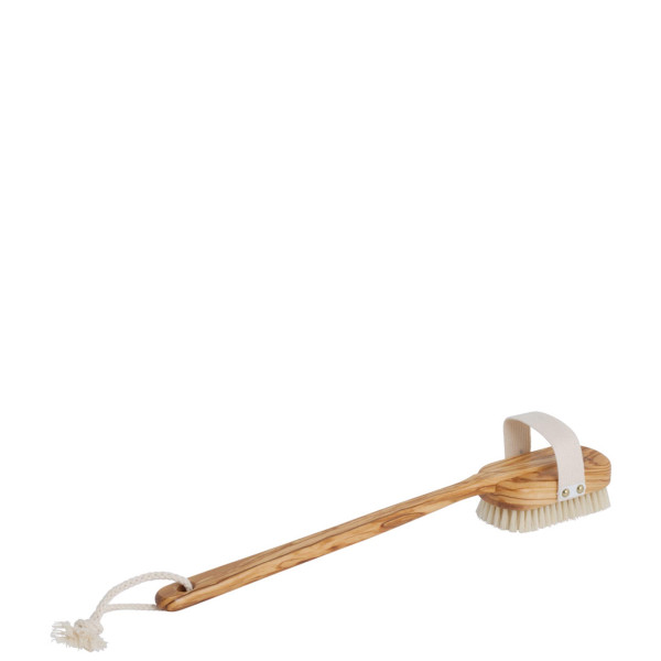 Brosse de bain, bois d'olivier