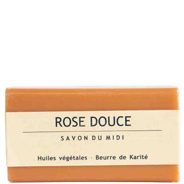 Savon au beurre de karité à la rose douce, 100 g