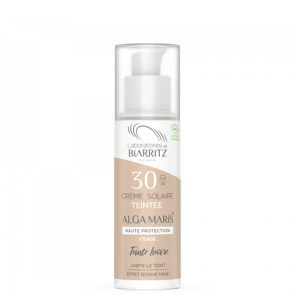 Crème solaire teintée SPF 30, 50ml Ivoire