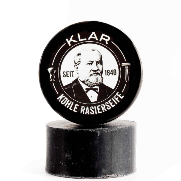 Shaving Soap Active Charcoal (palm oil free) 110g
