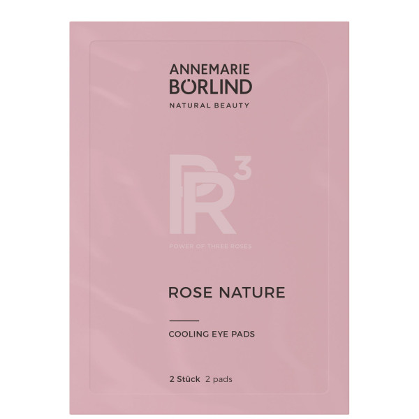ROSE NATURE COOLING EYE PADS 6 x 2 pièces