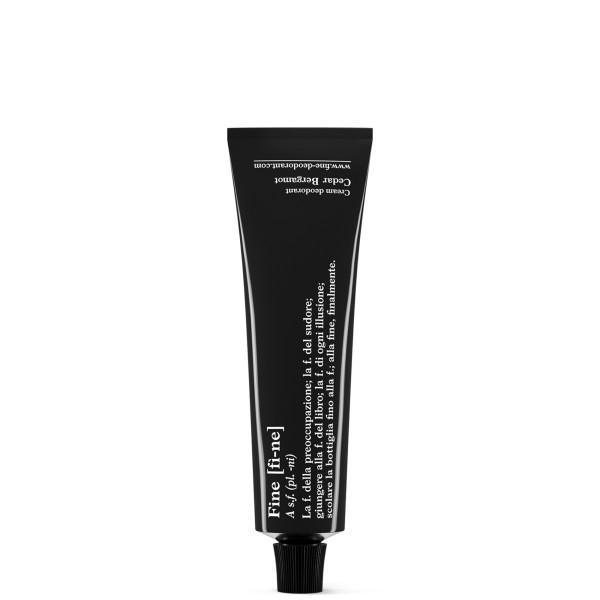 Crème déodorante Cedar Bergamot, tube de 40 g